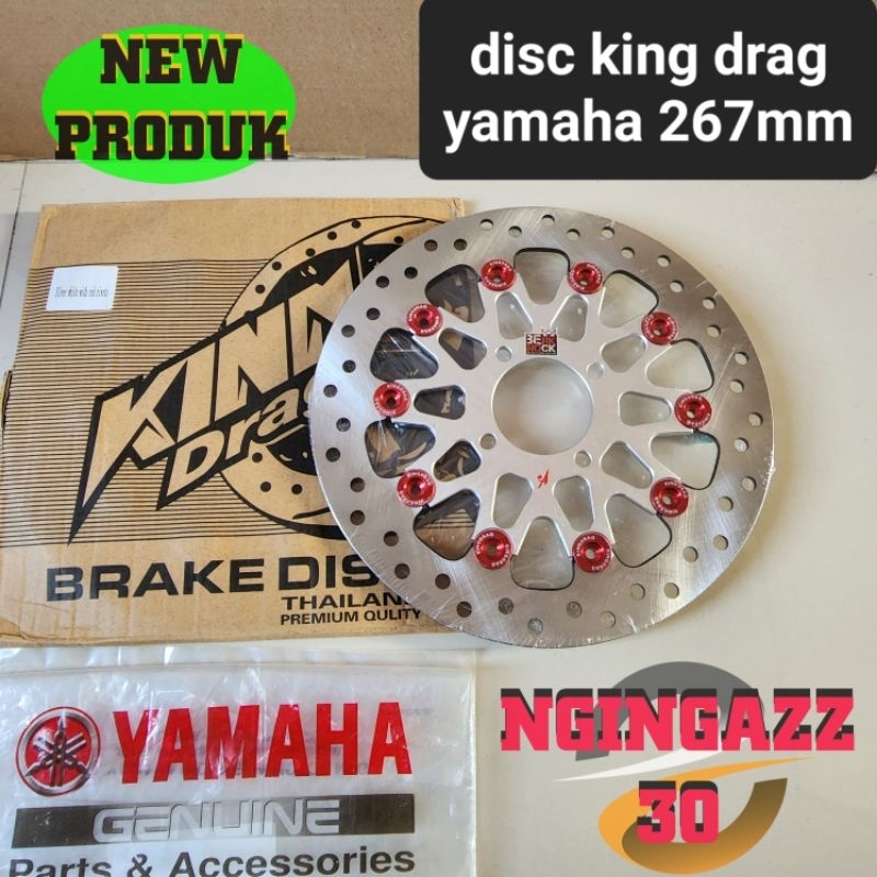 disc brake cakram depan lubang 4 267mm for fiz r jupiter z ninja rr mx king jupiter mx beat vario mio soul