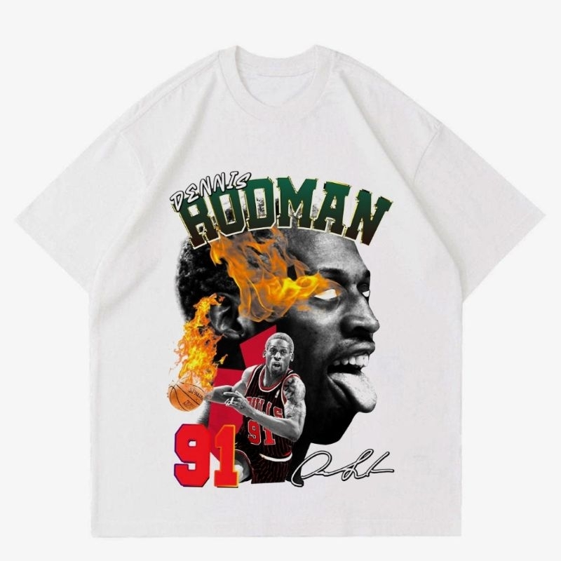 TSHIRT VINTAGE RODMAN BULLS | KAOS VINTAGE RODMAN BULLS