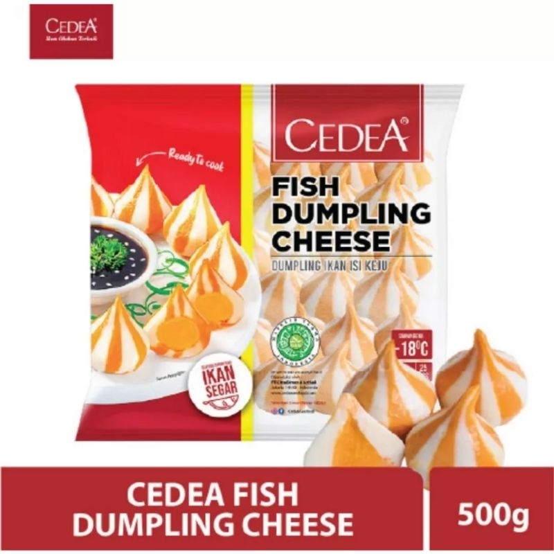 

cedea dumpling cheese bakso ikan isi keju 500gr