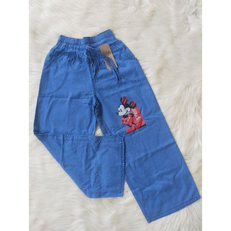 KULOT JEANS ANAK PEREMPUAN 8-10 TAHUN CALANA ANAK PREMPUAN CELANA PANJANG ANAK
