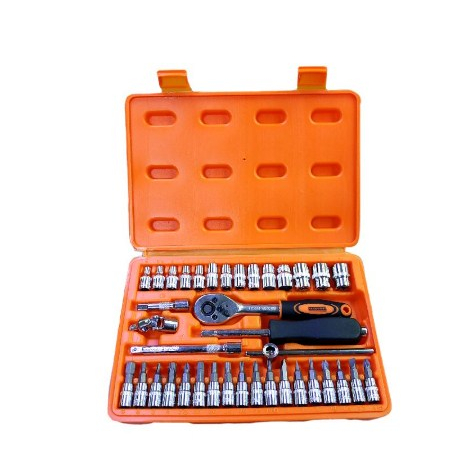 Kenmaster Socket Wrench Set 38pcs Kunci Shock Sok 38 Biji