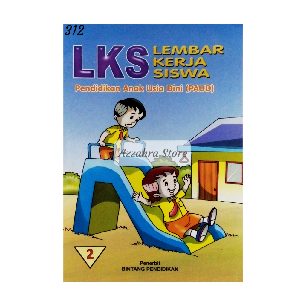 Buku Anak TK SPS Paud RA Lembar Kerja Siswa LKS 2 Bintang Pendidikan