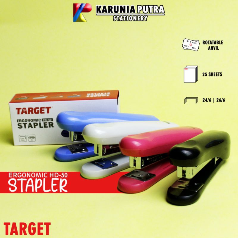 

Stapler TARGET Ergonomic HD-50 25 Sheets