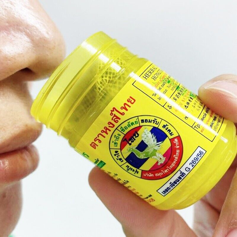 Hongthai Brand Compound Herb Inhaler/hidung tersumbat/pusing/mabuk perjalanan