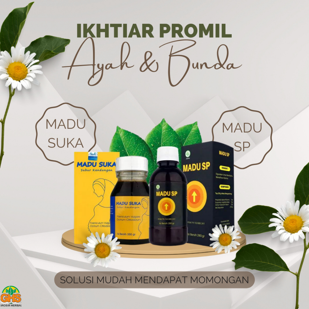 

PAKET Madu SP (Subur Pria) Original | Madu Promil Herbal Madu Suka Al Mabruroh ORIGINAL