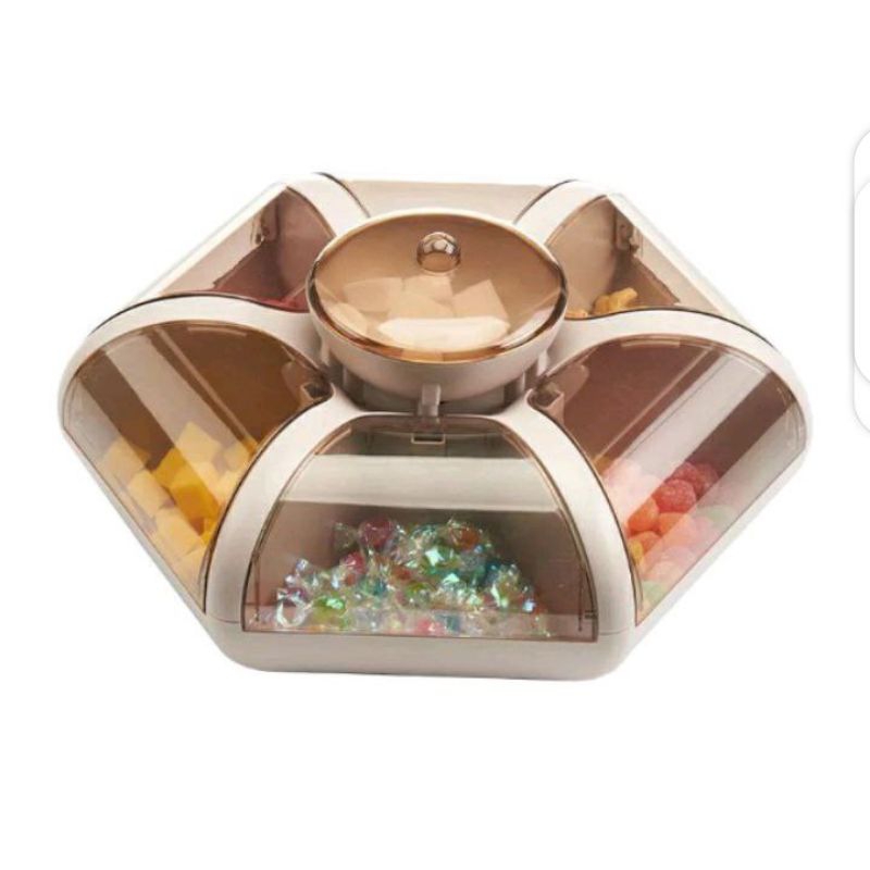 Toples bunga untuk snack/permen :