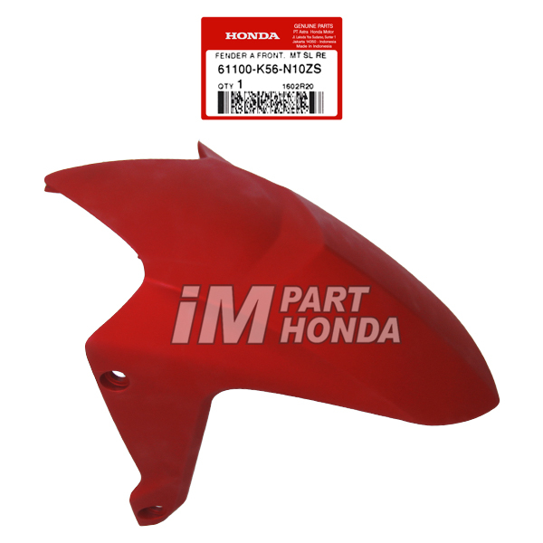 61100-K56-N10ZS Slebor Spakbor Depan Supra 150 GTR Merah Dof