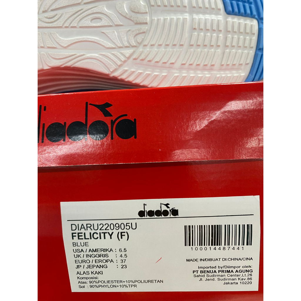 DIadora Felicity Blue Women's Shoes Original
