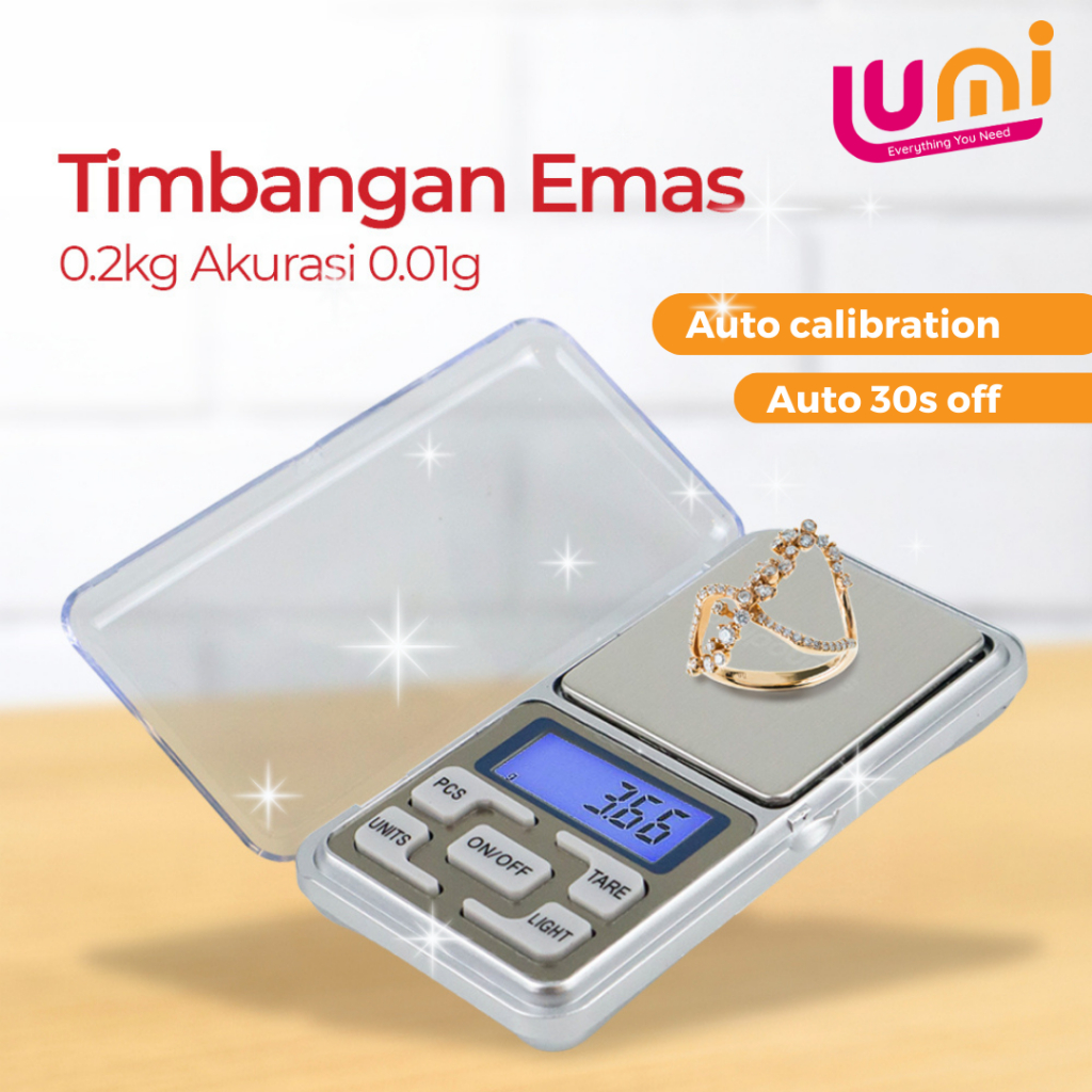 TIMBANGAN DIGITAL POCKET SCALE MH200 TIMBANGAN EMAS MINI TIMBANGAN GRAM TIMBANGAN ELEKTRIK ALAT EMAS