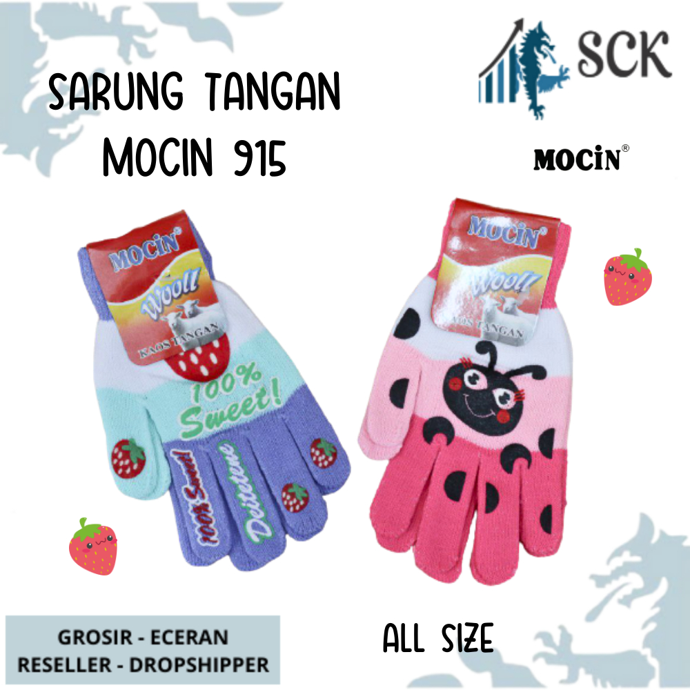 Sarung Tangan MOCIN 915 Bintik / Kaos Tangan Wanita Perempuan Dewasa / Perlengkapan Otomotif - sckmenwear GROSIR