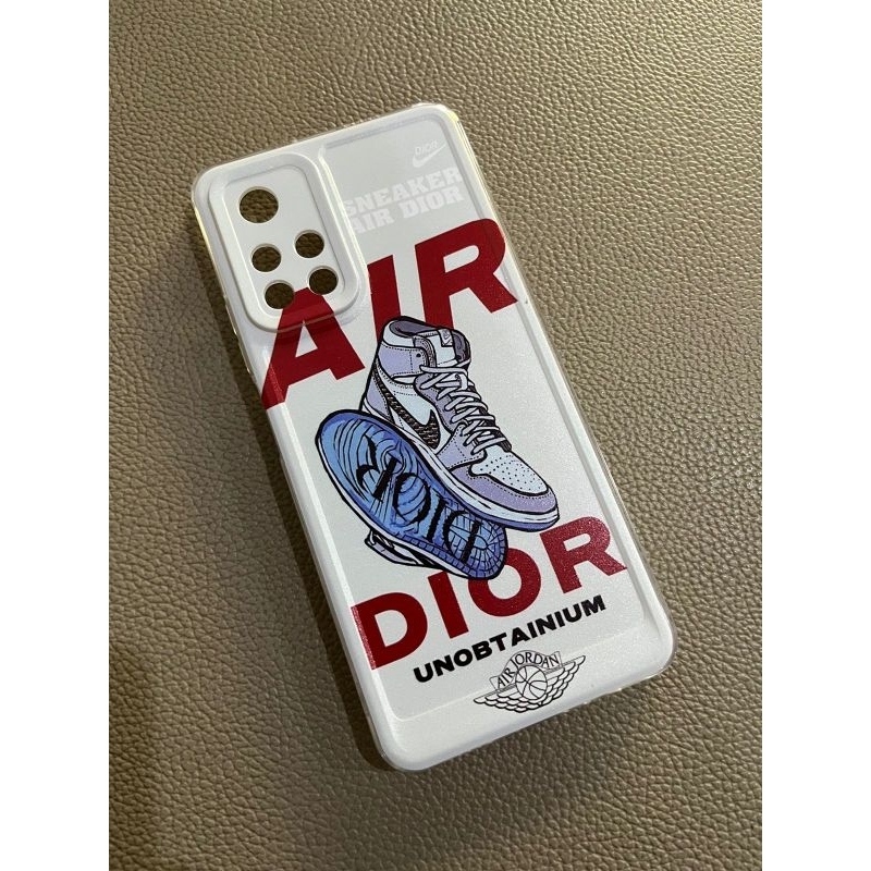 Silicon case casing xiaomi redmi note 11 air jordan nike dior