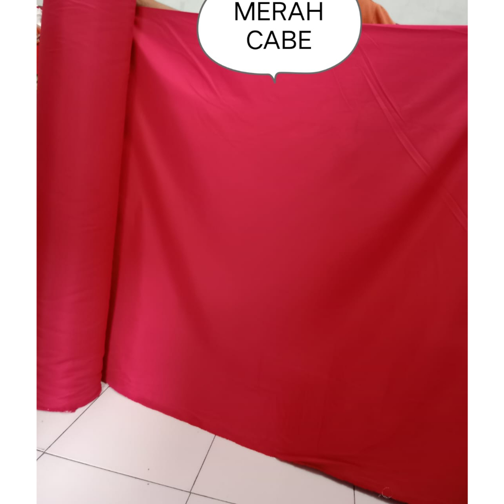 [POLOS 1 METER] Kain Sprei Polos/Embos Tebal Premium Motif Lebar 240cm Dispers Polimikro