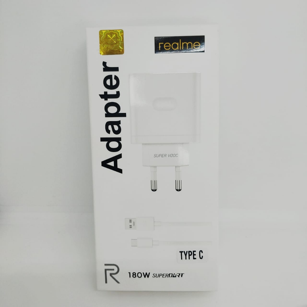 Charger TC Ori100 REALME 180w Support super Vooc Micro Type-C daya besar kualitas terbaik bisa buat semua hp BY SMOLL