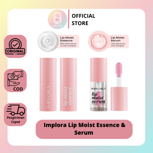 QEILA - Implora Lip Moist Essence &amp; Serum | 100% BPOM