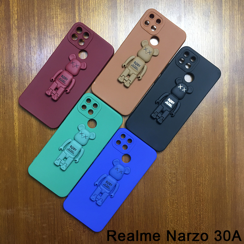 SoftCase Realme Narzo 10 Realme Narzo 10A Realme Narzo 20 Realme Narzo 20A Realme Narzo 30A Casing Gel silika Soft Case