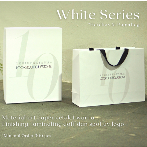 

HARDBOX & PAPER BAG - WHITE SERIES
