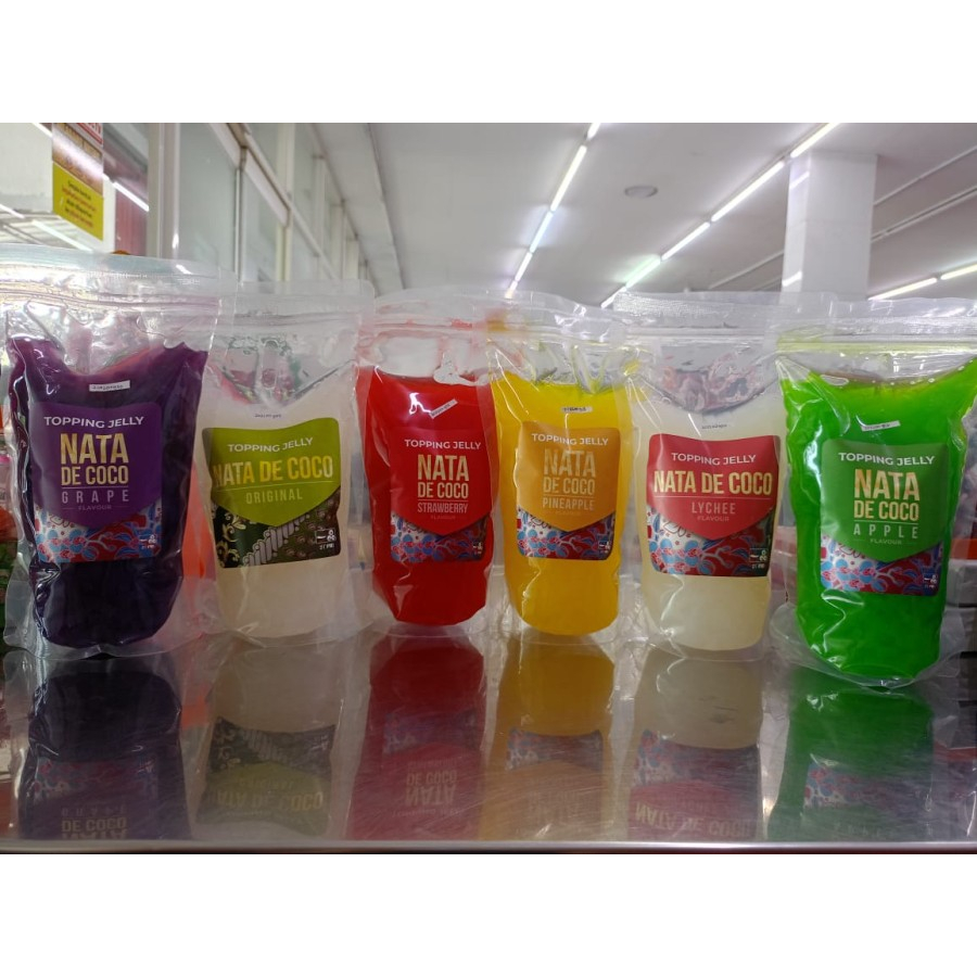 

Nata de coco Topping Jelly 1kg aneka rasa