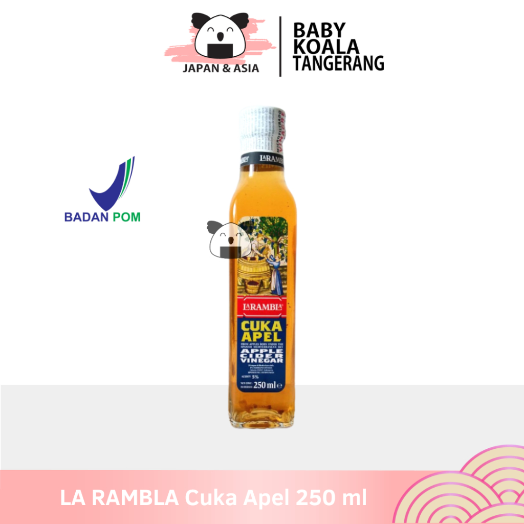 

La Rambla Apple Cider Vinegar 250 ml | Cuka Apel Spanyol