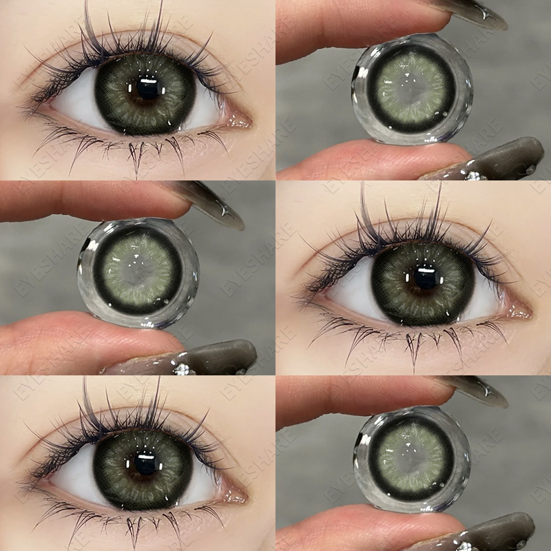 （COD）Softlens SWAN GRAY 1pasang/2pcs Big Eyes Lensa Kontak 14.5mm Softlen Soflent softlense