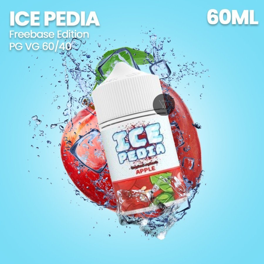 Liquid Icepedia Apple Freebase 60ML by Majapahit Brewery