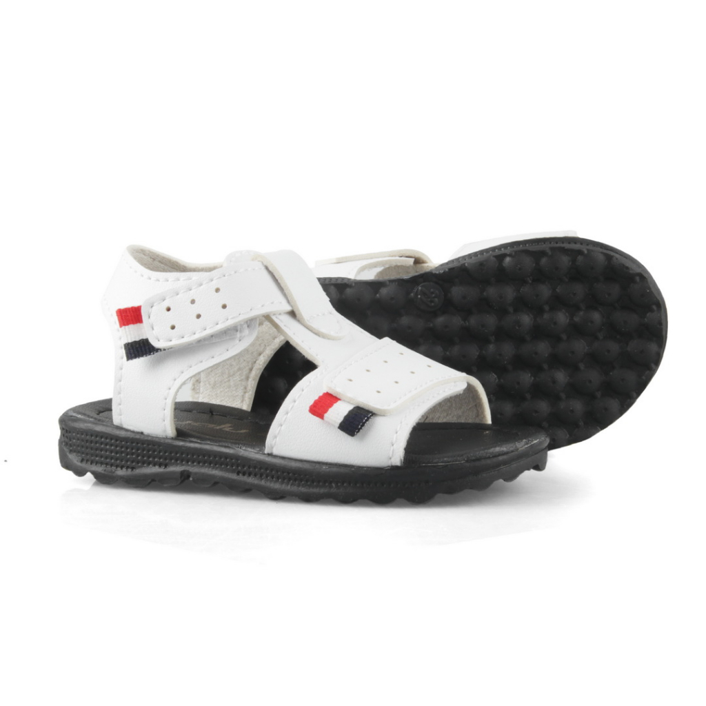 Sandal Anak Unisex Usia 1 Sampai 2 Tahun Casual Ringan Terbaru RSW Putih