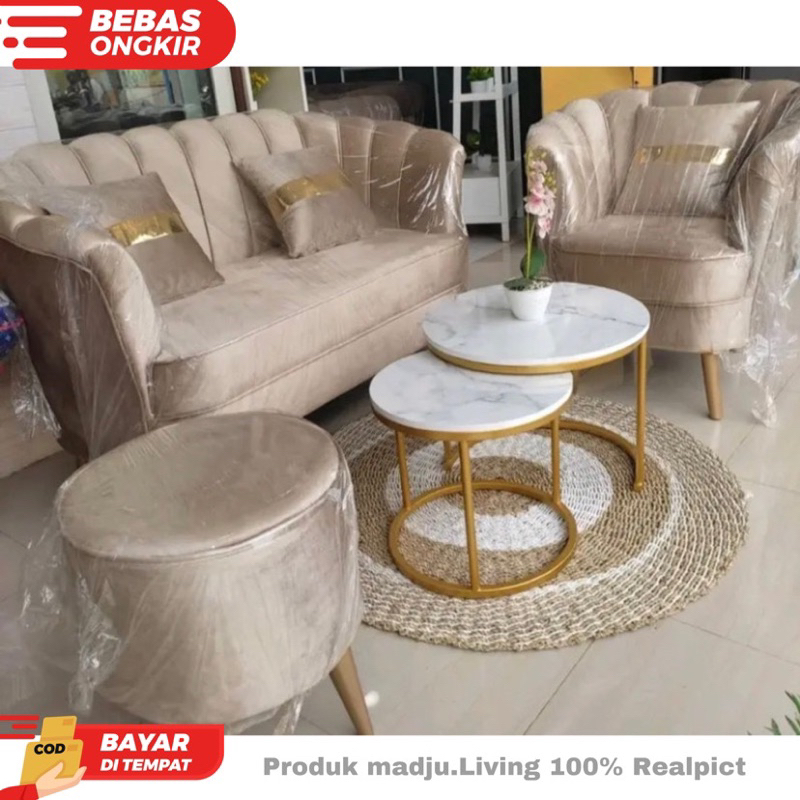 BESTSELLER SOFA KERANG VIRAL / SOFA TAMU ELEGAN /SOFA SULTAN