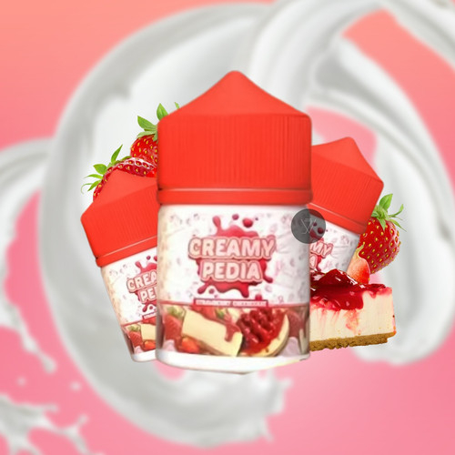 CREAMYPEDIA 60ML STRAWBERRY CHEESECAKE