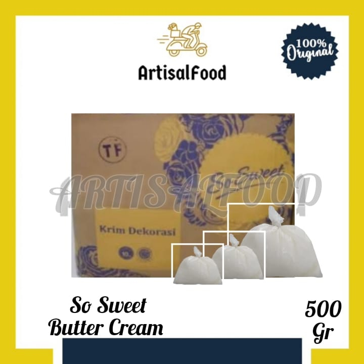 

margarin BUTTERCREAM 500gr butter krim Siap Pakai TIMB