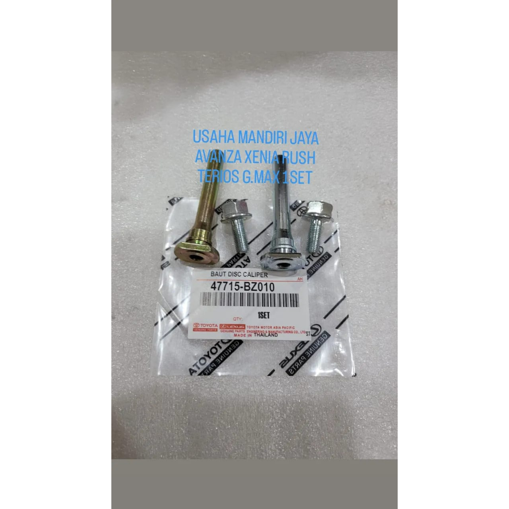 BAUT DISC CALIPER SET PIN A+PIN B 2PC AVANZA XENIA RUSH GRAND MAX SET