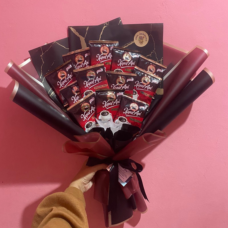 

FREE KARDUS Bucket Snack Kopi Kapal api mix Hadiah Wisuda bucket snack Gift Graduation Ultah Sinsin_bucketsnack