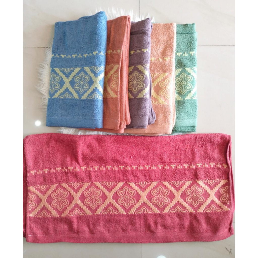 Handuk Dewasa Bordir uk 70x140