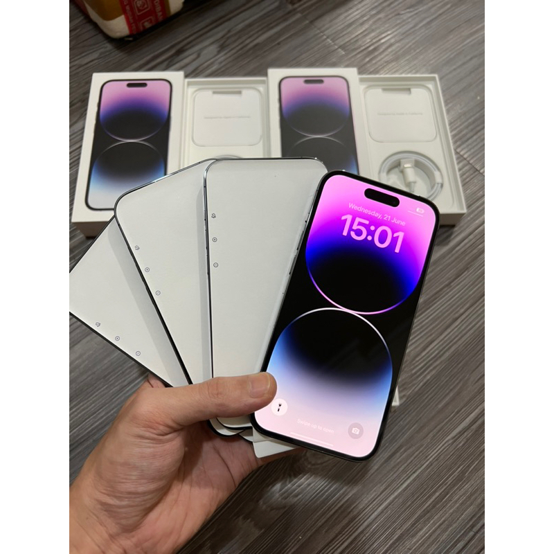 iPhone 14 Pro 128GB/256GB/512GB/1TB Second Mulus 100% Original Fullset