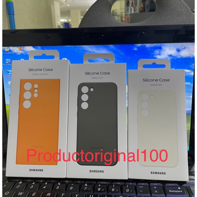 Silicon Case Samsung Galaxy S23 Ultra  s23 ultra S23 S23+ S23 Plus Original Ori