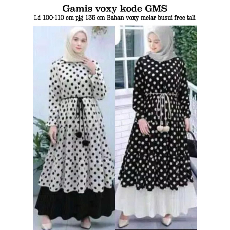 gamis voxy busui gms