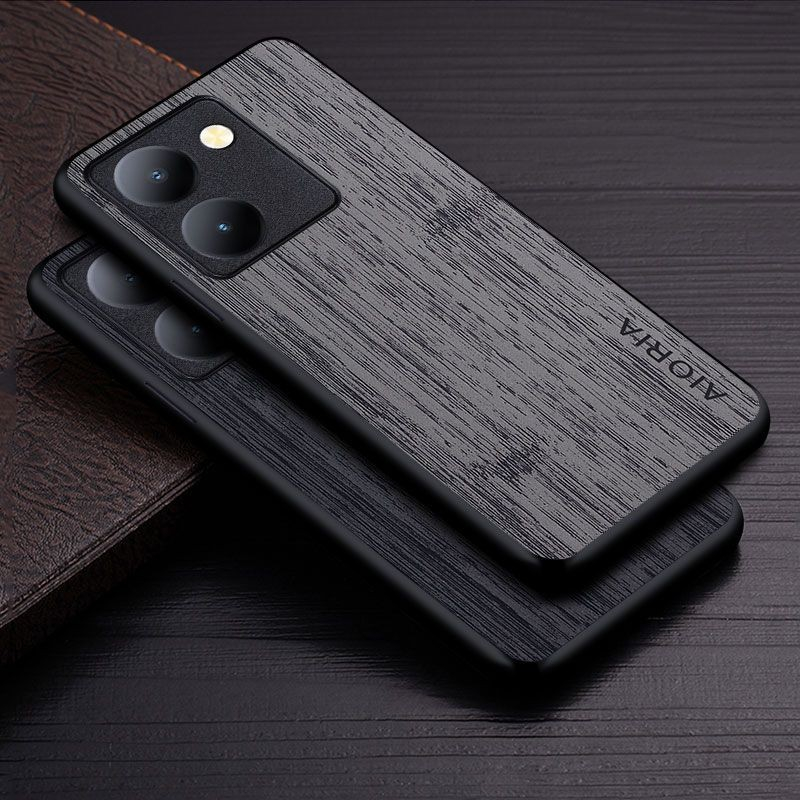 VIVO Y36 4G / VIVO Y36 5G SOFT CASE AIORIA WOOD CROSS PATTERN SOFTCASE COVER SILICON