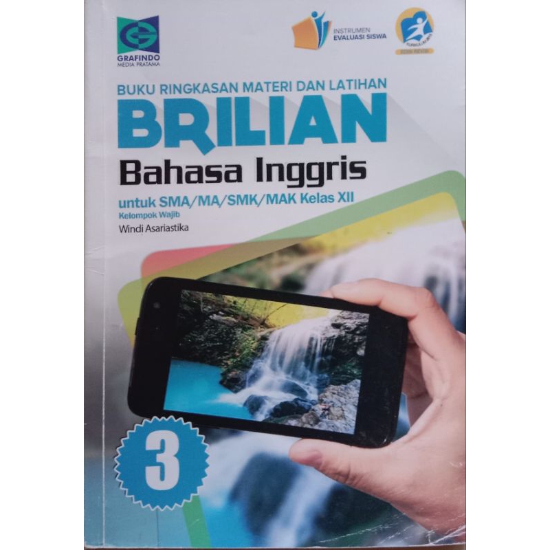 

PRELOVED BUKU BRILLIAN BAHASA INGGRIS KELAS 12 SMA/MA