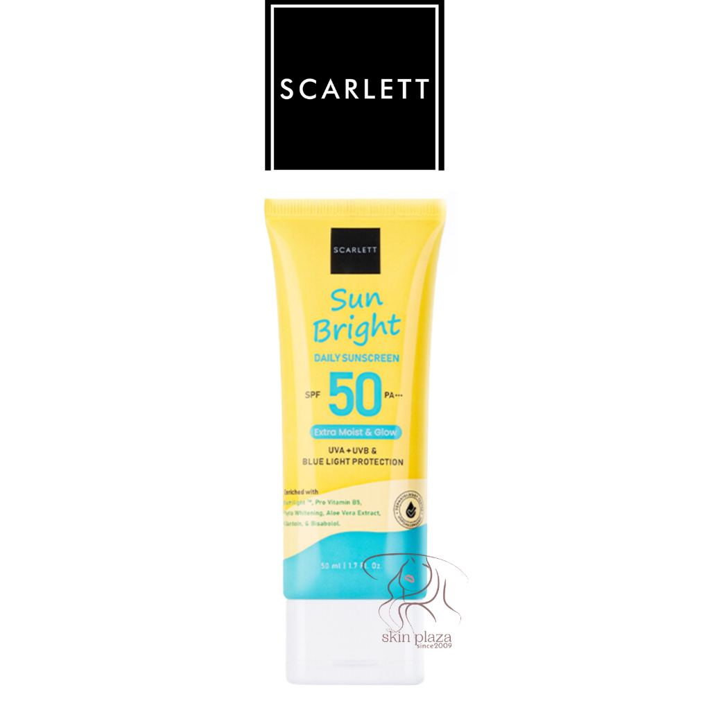 Scarlett Whitening Sunscreen Sun Bright Daily SPF 50 PA+++ 50ml