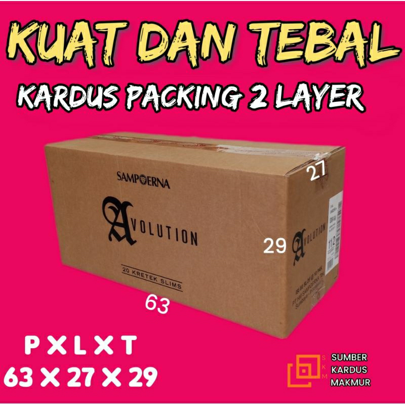 

KARDUS PACKING 2 LAYER