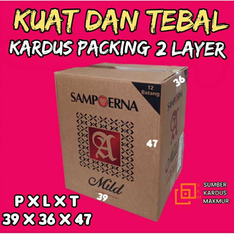 

KARDUS PACKING JUMBO 2 LAYER
