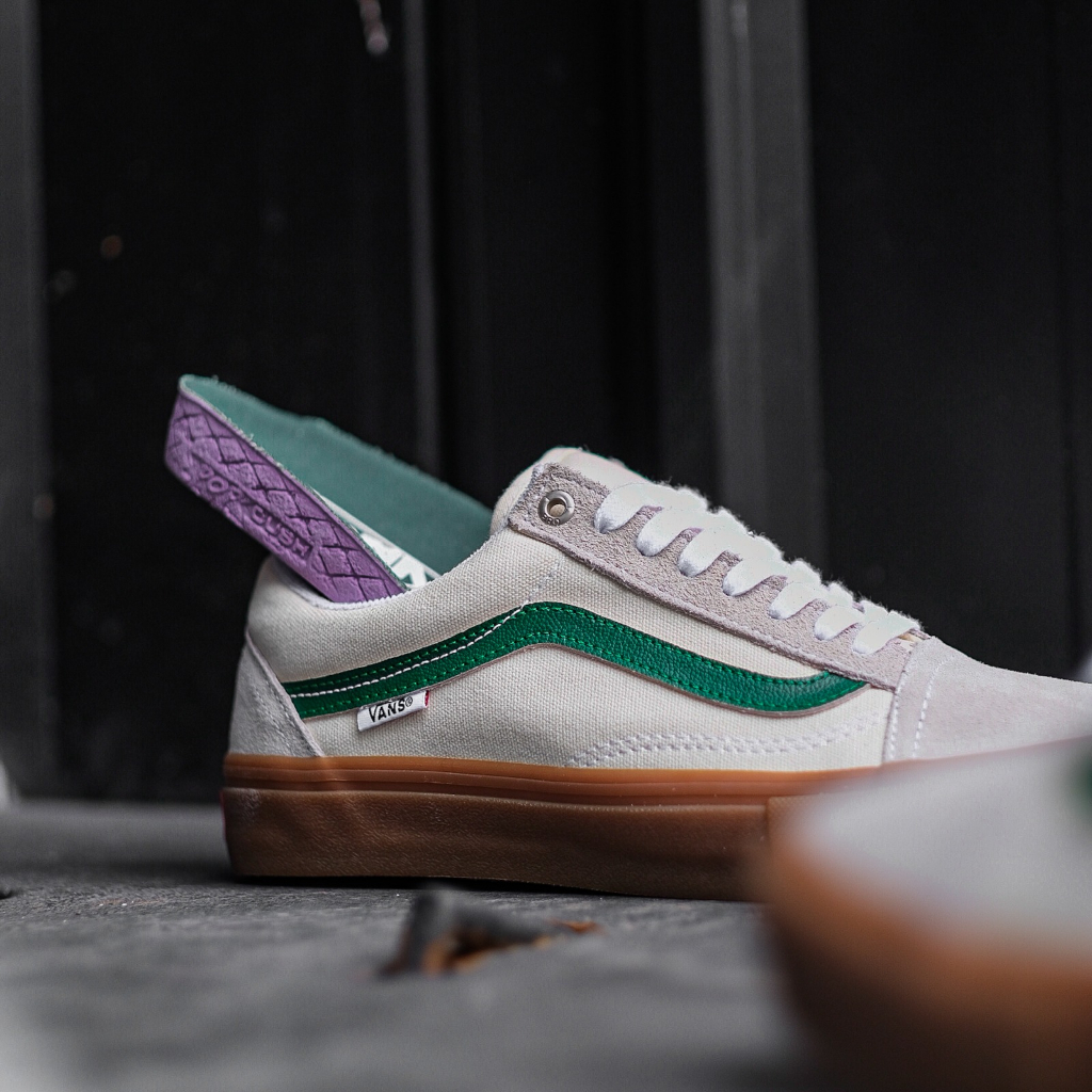 VANS OLD SKOOL PRO MARSHMELLOW ALPINE ORIGINAL 100%