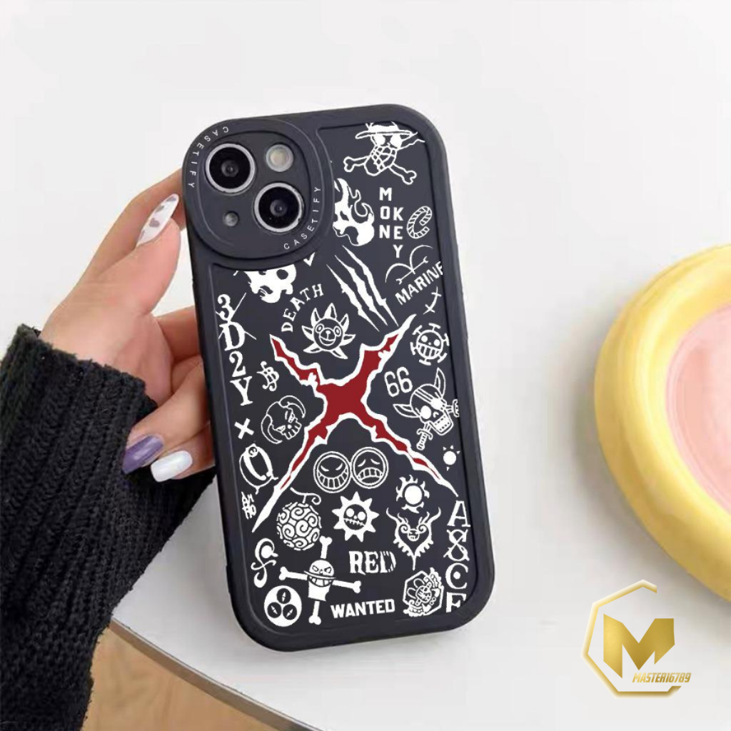 SS832 CASE CASING ONEPIECE ONE PIECE 3D PROTECT CAMERA FOR XIAOMI REDMI NOTE 4 4X 5A PRIME 7 8 9 10 10S 11 11S 12 PRO POCO M3 M4 M5 X3 PRO NFC MA4857