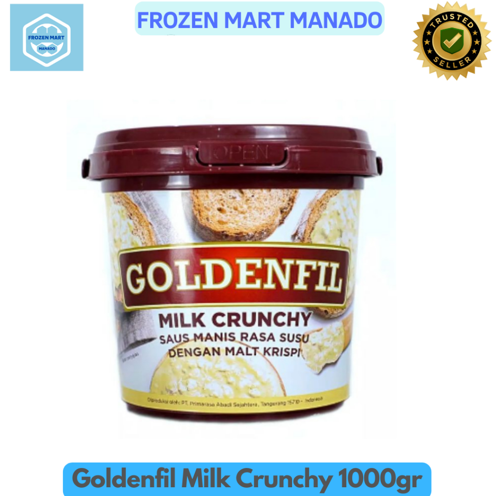 

Goldenfil Milk Crunchy 1000gr - Frozen Mart Manado (Frozen Food Manado)