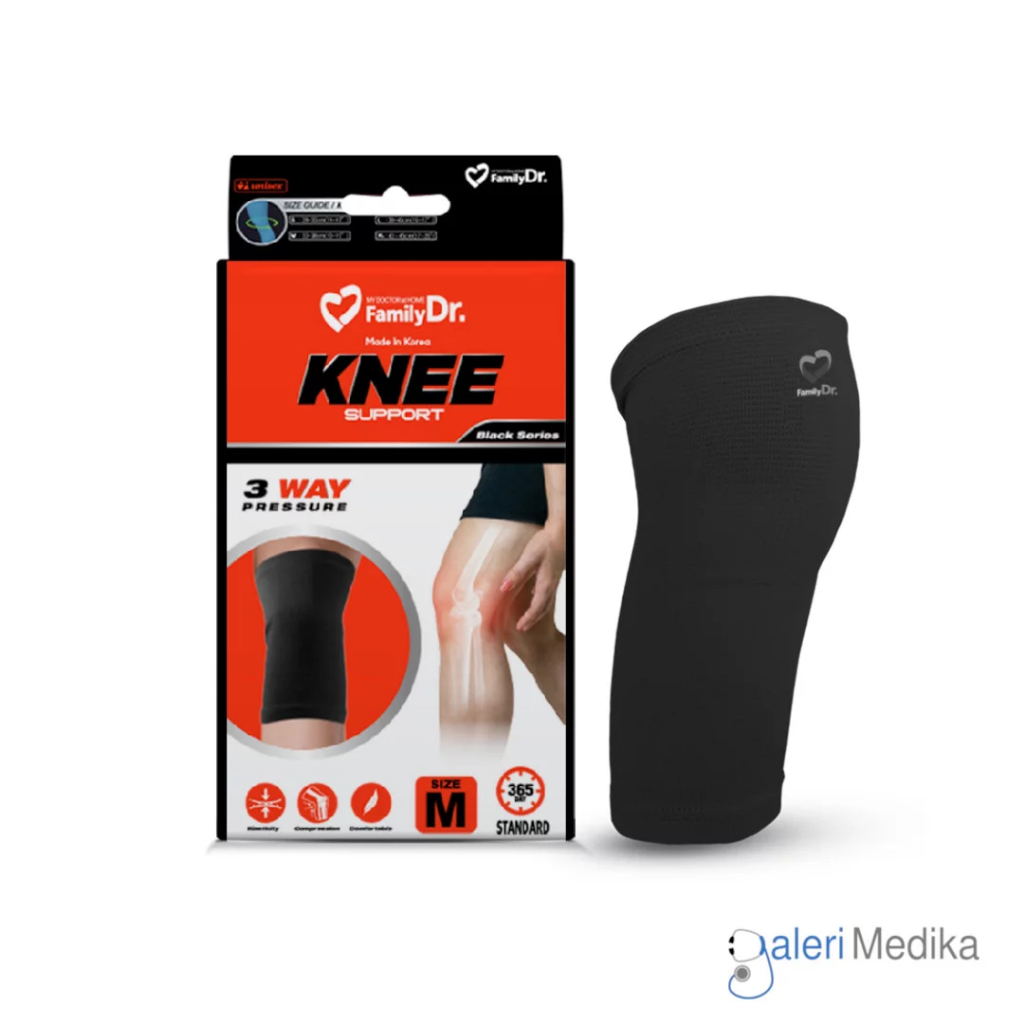 FamilyDr Knee Support - Alat Bantu Penyangga Lutut / Deker Lutut Knee Support