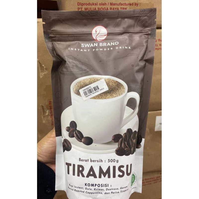 

bubuk minuman tiramisu 500g swan brand