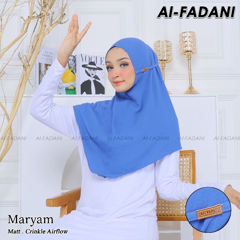 Bergo Maryam Crinkle Air Flow