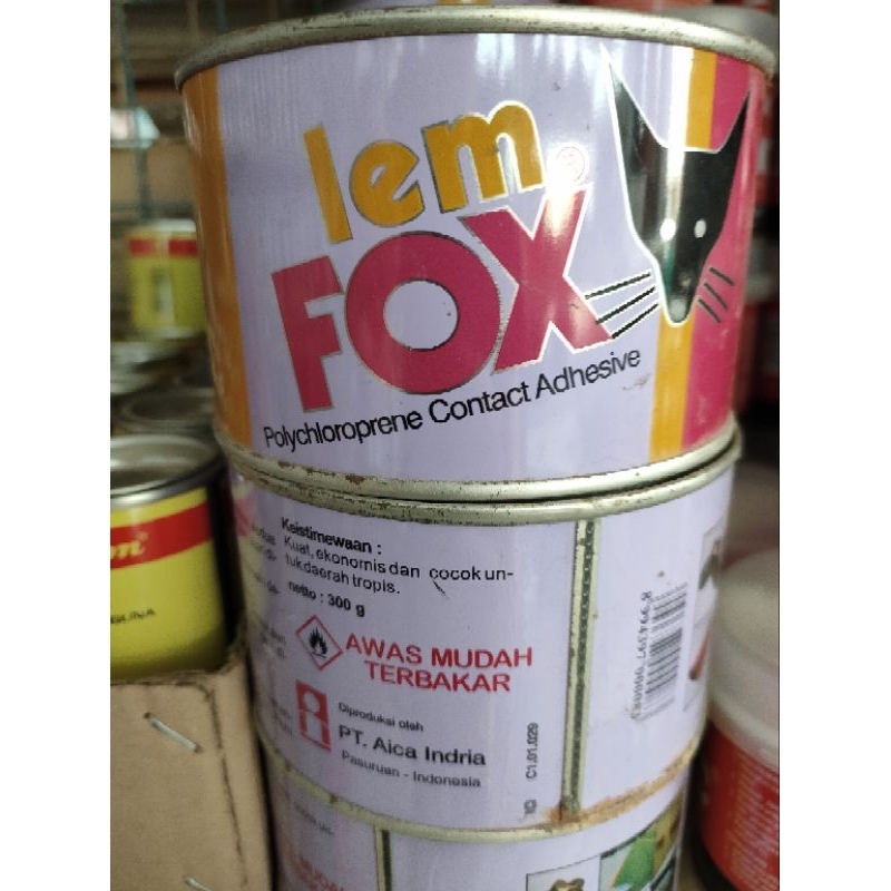 

lem fox kuning - lem aica Aibon Fox 300gr