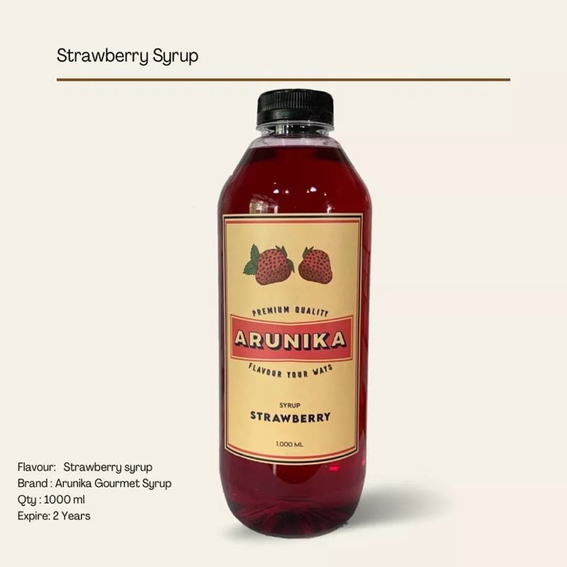 

Strawberry Syrup ARUNIKA