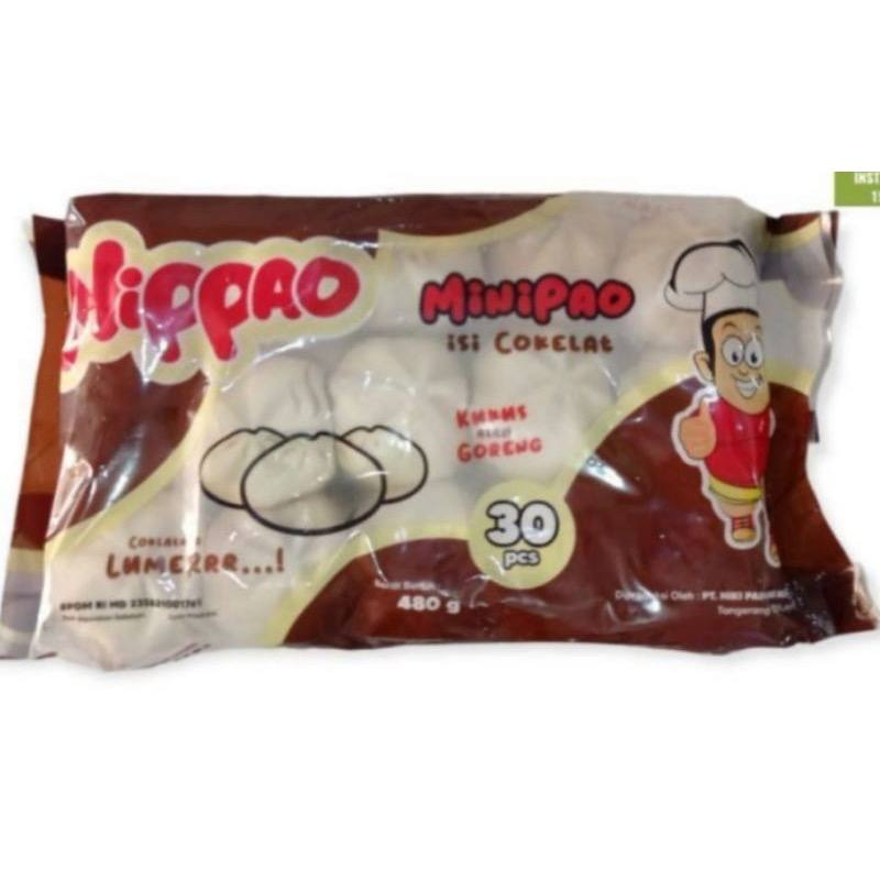 

nippao minipao coklat /sapi / ayam /stawberry /bluberry isi 30