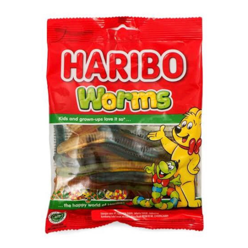 

Permen HARIBO WORMS