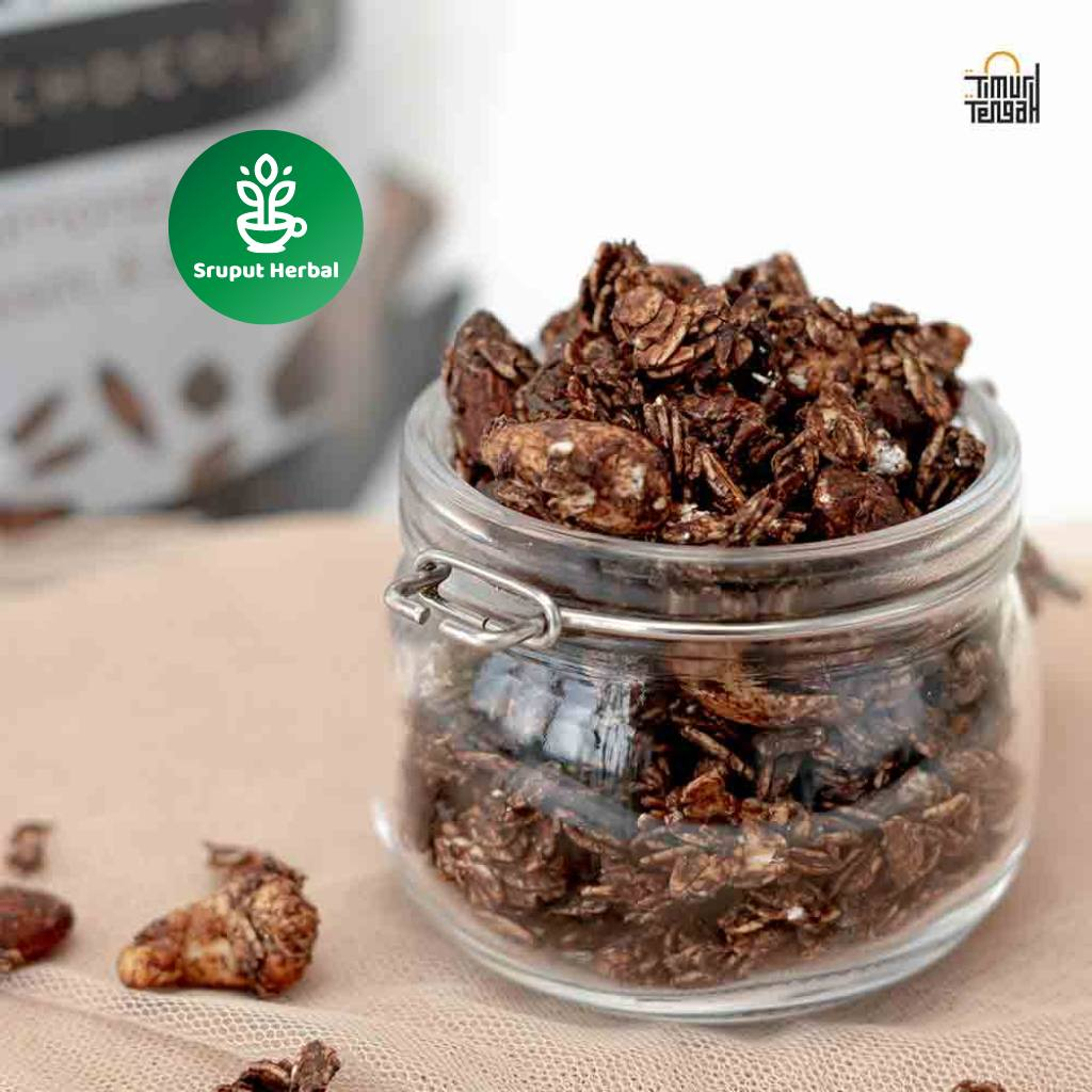 Timur Tengah Granola Dark Chocolate 500 gr Sereal Makanan Sehat Sruput Herbal Makanan Sarapan